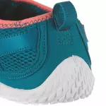 Коралловые тапочки женские зелёные Subea Aquashoes 500