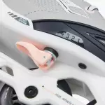 Роликовые коньки детские серые Oxelo 500 Fit3