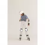Роликовые коньки детские серые Oxelo 500 Fit3