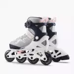 Роликовые коньки детские серые Oxelo 500 Fit3