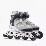 Роликовые коньки детские серые Oxelo 500 Fit3