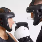 Шлем боксёрский чёрный Outshock 500