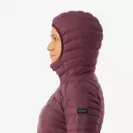 Куртка для горного трекинга женская бордовая Forclaz MT100