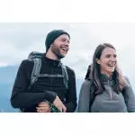 Кофта флисовая мужская чёрная Quechua 300