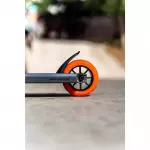 Самокат трюковый детский чёрно-красный Oxelo MF500 Desert