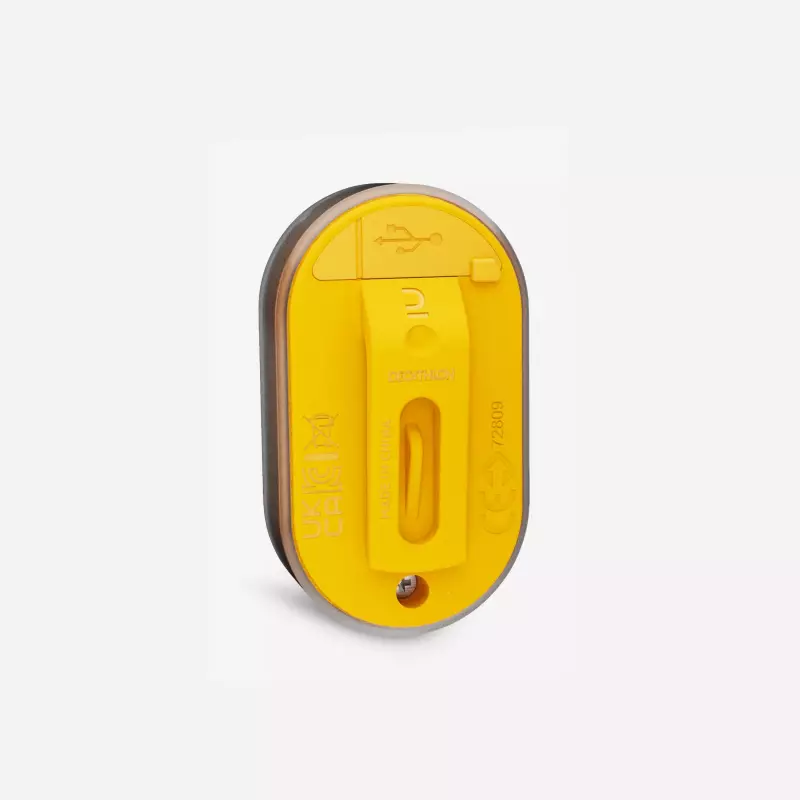 Велосипедный фонарь передний/задний USB желтый SL510 USB