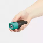 Динамо-фонарь перезаряжаемый зеленый Forclaz Dynamo 100 V2