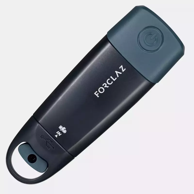 Динамо-фонарь перезаряжаемый синий Forclaz Dynamo 500 V2