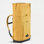 Рюкзак походный 23л желтый Quechua NH500 Escape Rolltop