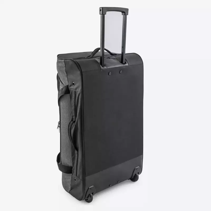 Сумка спортивная на колесиках 70л тёмно-серая Kipsta 100 Essential