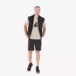 Футболка походная мужская бежевая Quechua MH500