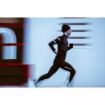 Перчатки для бега сенсорные черные Kiprun Warm+ 500