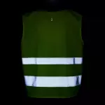 Жилет светоотражающий детский желтый Btwin 100