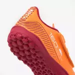 Бутсы футбольные детские оранжевые Kipsta TF160 Agility AG/FG Easy Scratch