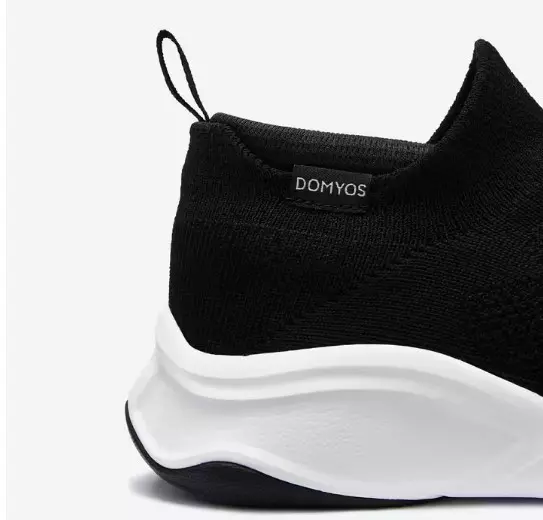 Кроссовки для фитнеса женcкие черные Domyos 500 Cushion Max