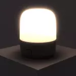 Фонарь кемпинговый перезаряжаемый синий Quechua BL200 USB