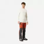 Брюки треккинговые мужские оранжевые Forclaz MT500