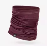 Бафф из шерсти мериноса бордовый Forclaz 700 Alpi