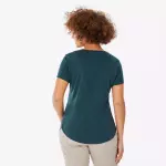 Футболка женская зелёная Quechua 500