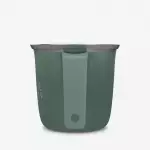 Кружка из нержавеющей стали зелёная Quechua 500