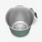 Кружка из нержавеющей стали зелёная Quechua 500