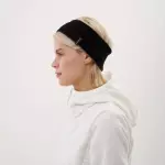 Повязка для головы двухсторонняя черная Regarzo Sport