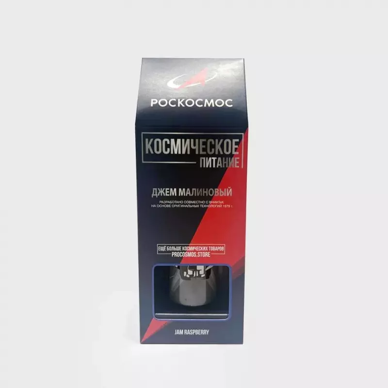 Космическое питание в тюбике 165гр Джем Малиновый Роскосмос