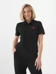 Поло черное Спартак