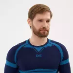 Термобелье верх мужское синее Deway 700