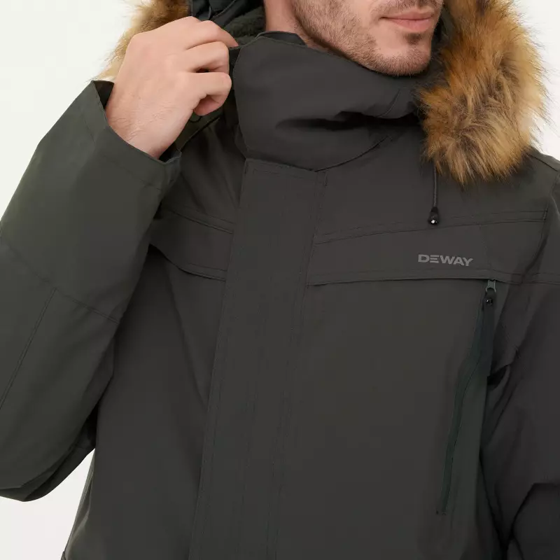 Парка зимняя мужская хаки Deway SH900 U-WARM