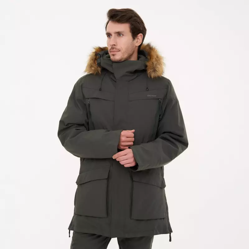 Парка зимняя мужская хаки Deway SH900 U-WARM