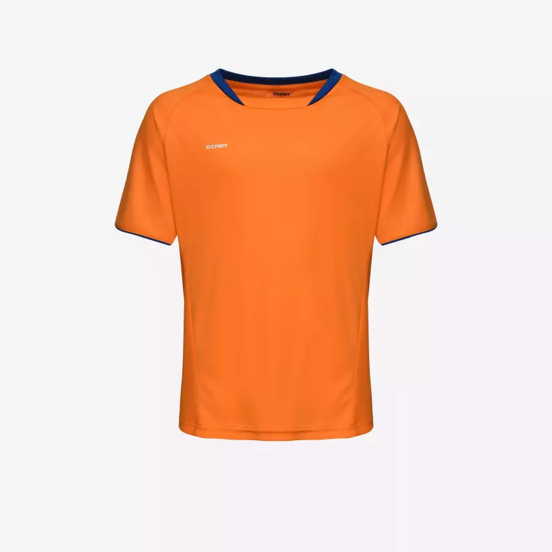 Футболка детская оранжевая Derby F500