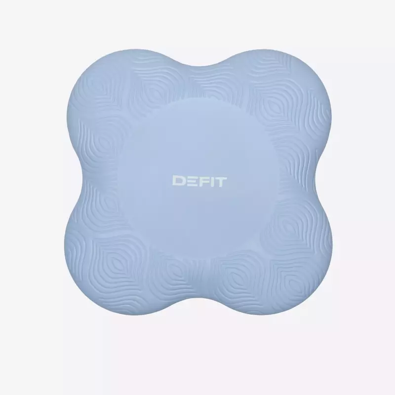 Подушка для йоги голубая Defit 100