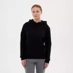 Худи женское черное Defit 500