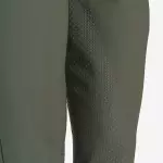Бриджи для верховой езды утепленные женские оливковые Deway 300