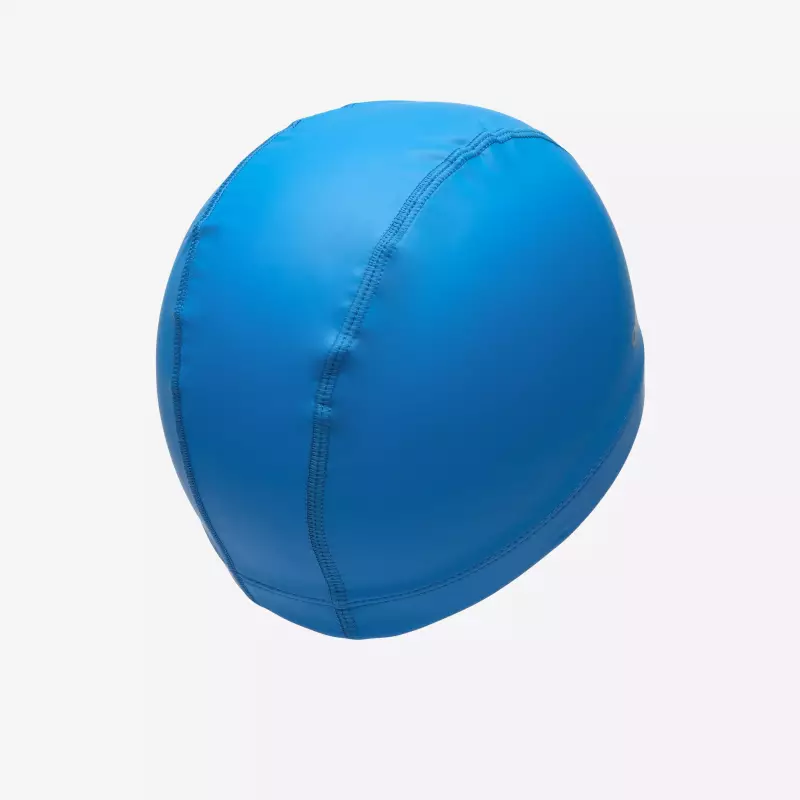 Шапочка для плавания комбинированная синяя Dewave Silimesh 100