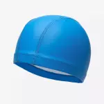 Шапочка для плавания комбинированная синяя Dewave Silimesh 100