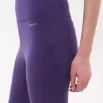Легинсы для фитнеса женские фиолетовые Defit 300