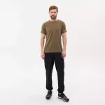 Брюки для фитнеса мужские черные Defit 300