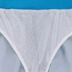 Шорты плавательные удлиненные детские голубые Dewave 100