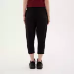 Капри для фитнеса женские черные Defit 500