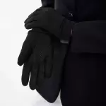 Перчатки для верховой езды черные Deway 100