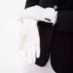 Перчатки для конного спорта белые Deway 900