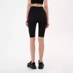 Шорты для йоги женские чёрные Defit 500