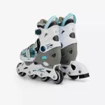 Роликовые коньки детские 2в1 серые Dewheel 500