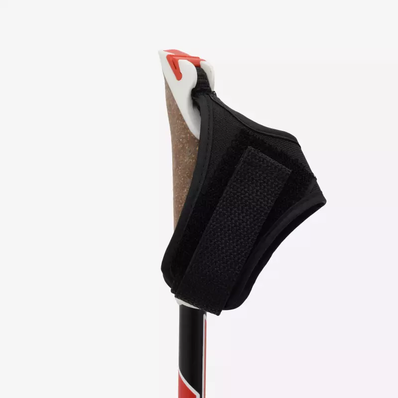 Палки для беговых лыж карбоновые синие Deway 700