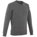 Джемпер походный мужской серый Quechua N150