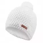 Шапка для взрослых белая Wedze Timeless 100
