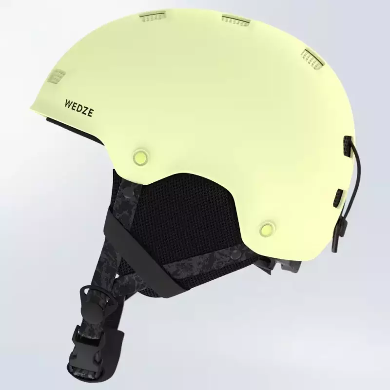 Шлем горнолыжный жёлтый Wedze 300