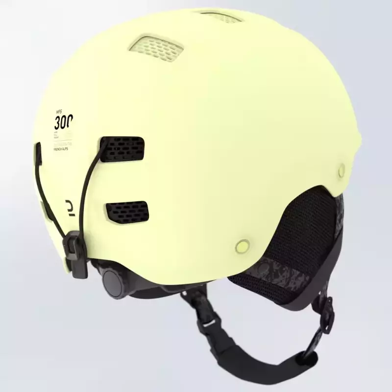 Шлем горнолыжный жёлтый Wedze 300